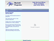 Tablet Screenshot of bluebell-properties.co.uk